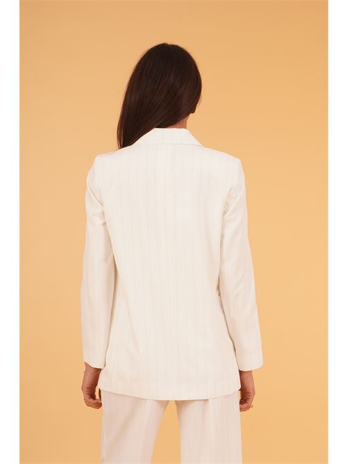 Giacca gessata elmas phil | 040625BIANCO